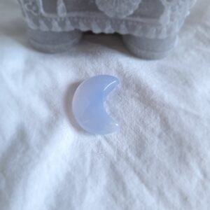 Calcedónia Azul - Formato Lua (Qualidade Superior)