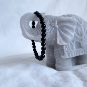 Obsidiana Negra Pulseira - 6mm