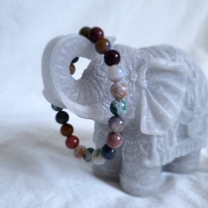 Ágata Índia Pulseira - 8mm