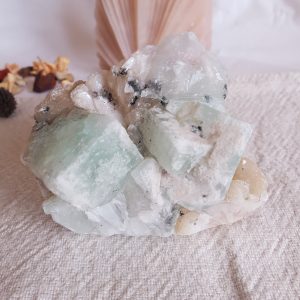 Estilbite com Apofilite Verde