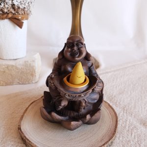 Queimador de Incenso Buda da Sorte