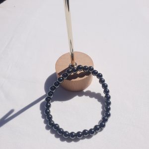 Pulseira de Hematite - 6mm