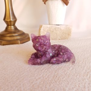 Orgonite Gato - Ametista