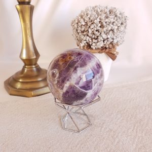 Esfera de Ametista Chevron