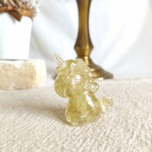 Orgonite Unicórnio - Citrino