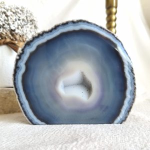 Geodo de Ágata Azul XL