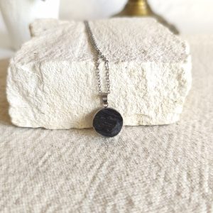 Colar de Turmalina Negra - Círculo