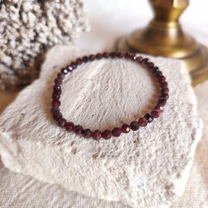 Pulseira de Granada Facetada