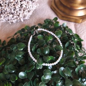 Pulseira de Pedra da Lua Facetada