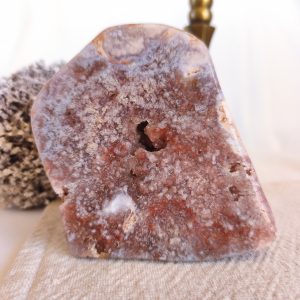 Geodo de Ametista Rosa - Redondo